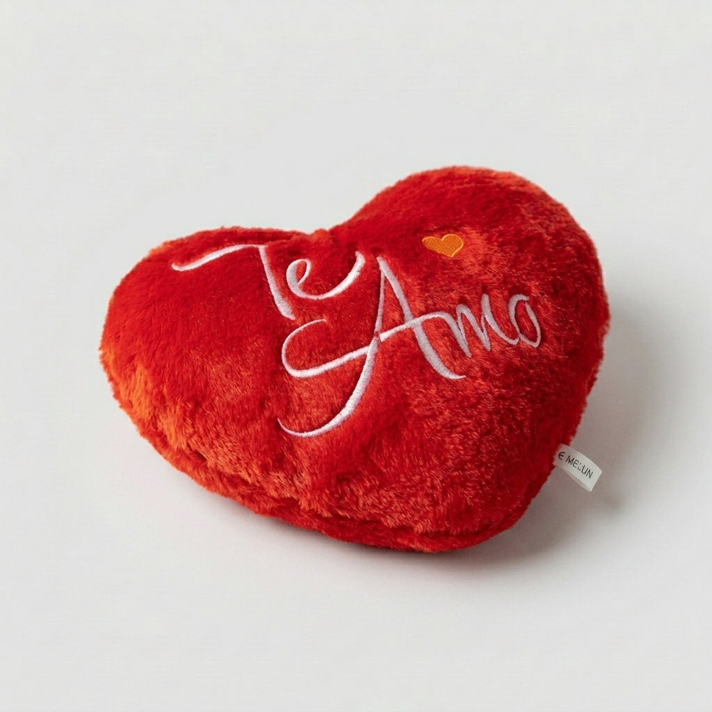 Corazon "Te Amo" de Peluche (20cm)