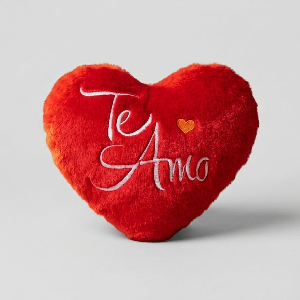 Corazon "Te Amo" de Peluche (20cm)